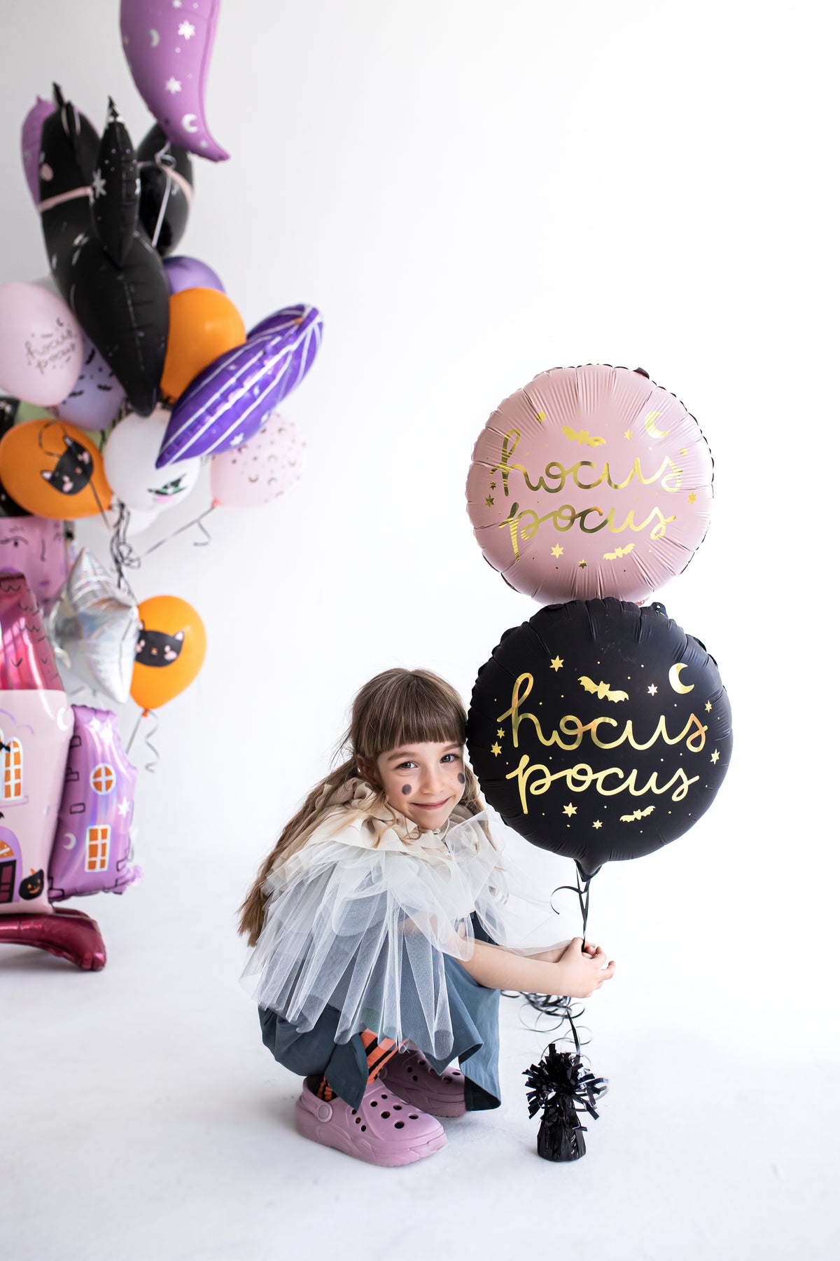 Black Hocus Pocus Foil Balloon