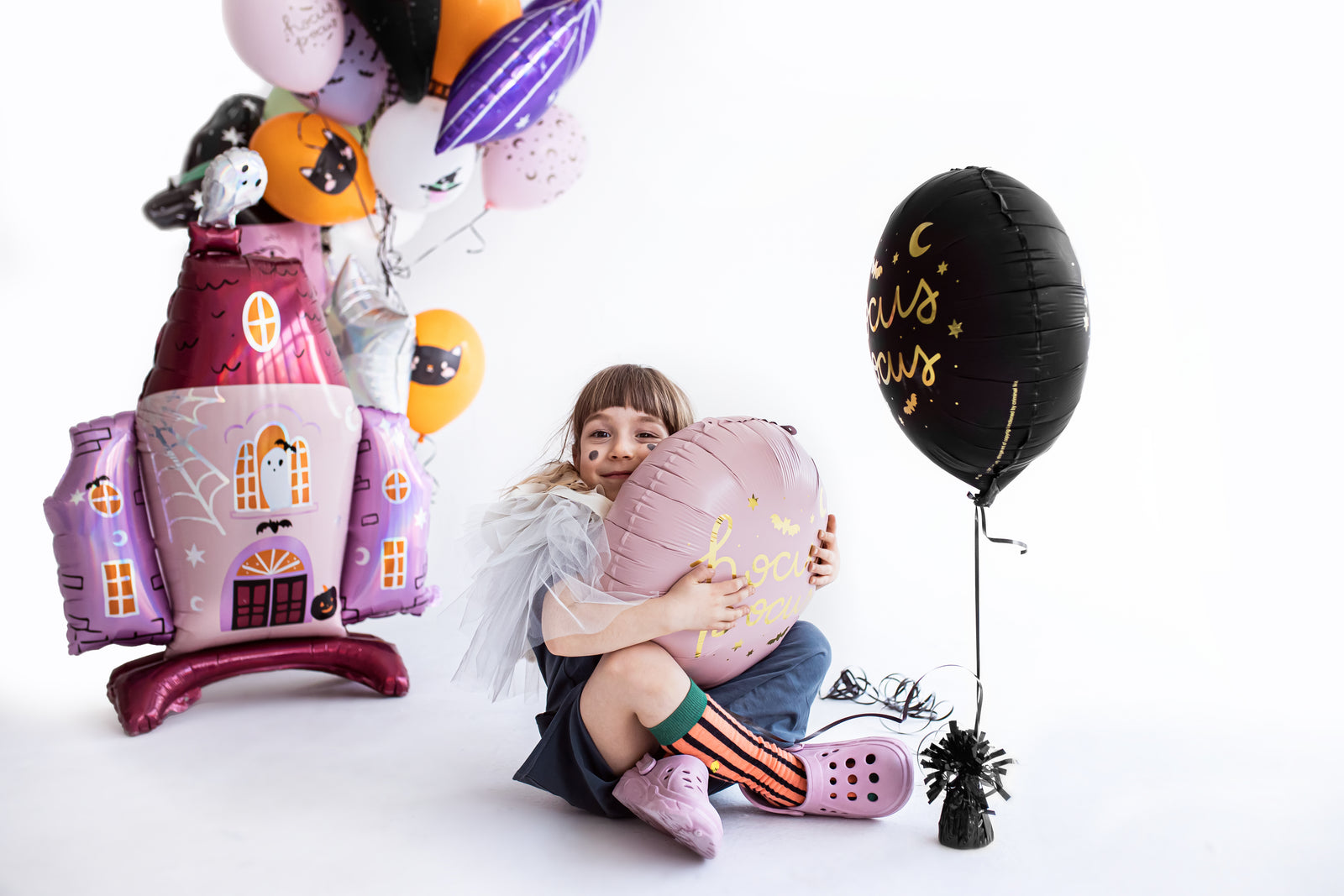 Black Hocus Pocus Foil Balloon