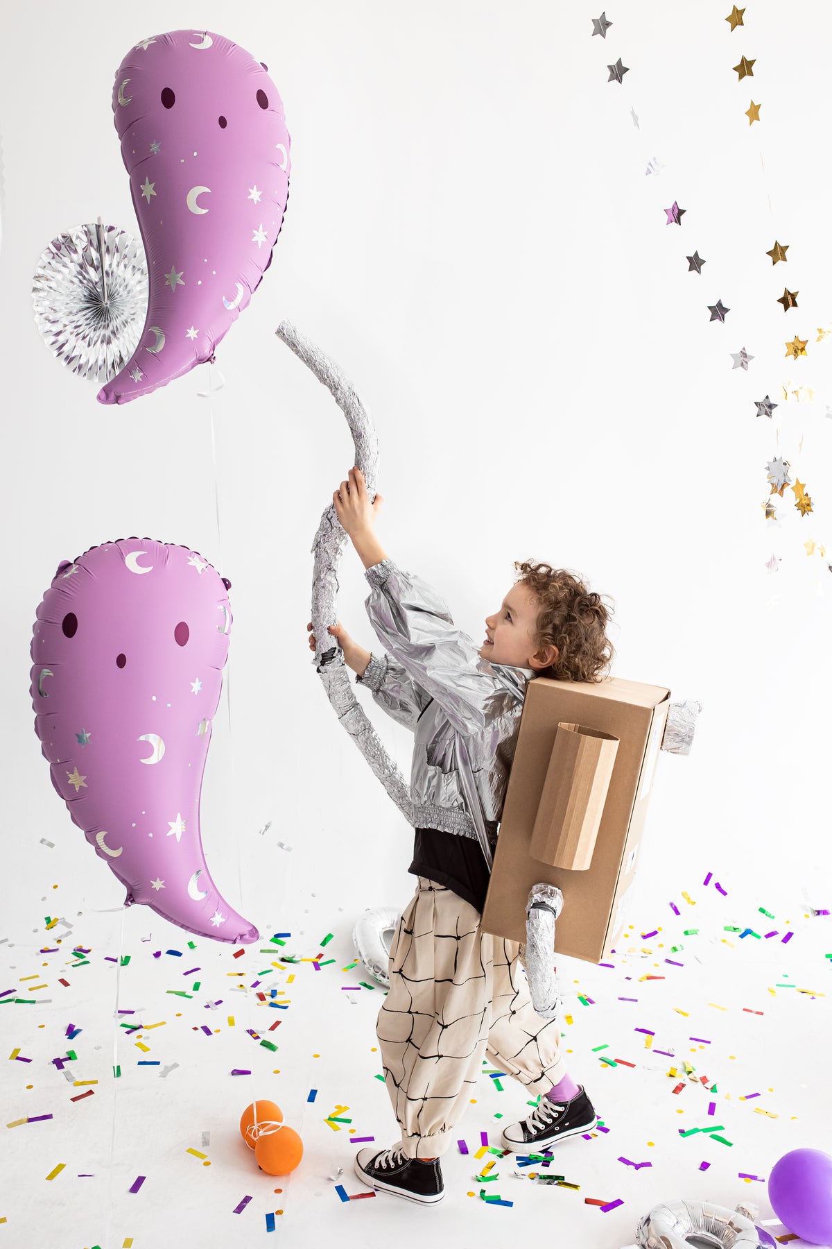 Pink Halloween Ghost Balloon