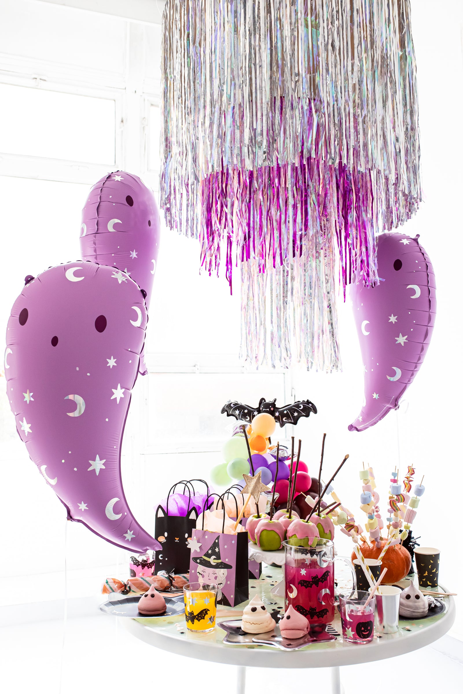 Pink Halloween Ghost Balloon
