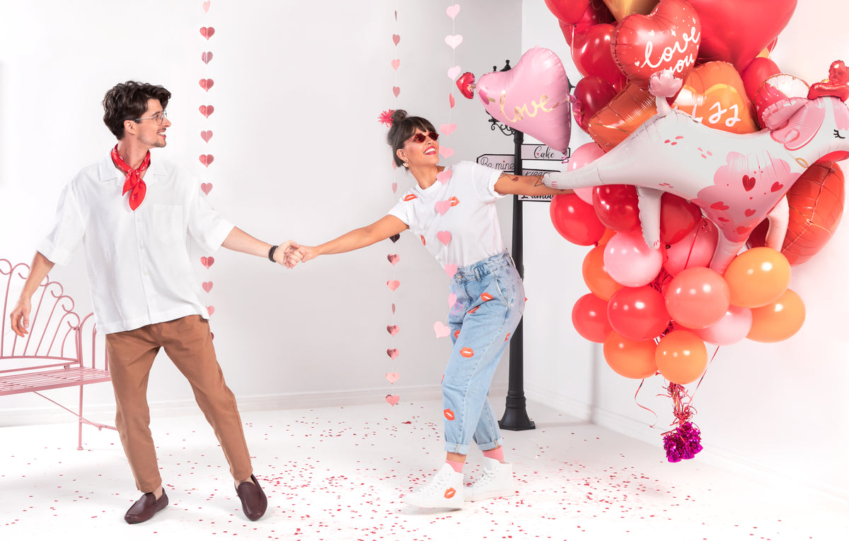 Heart with Arrow Foil Balloon 