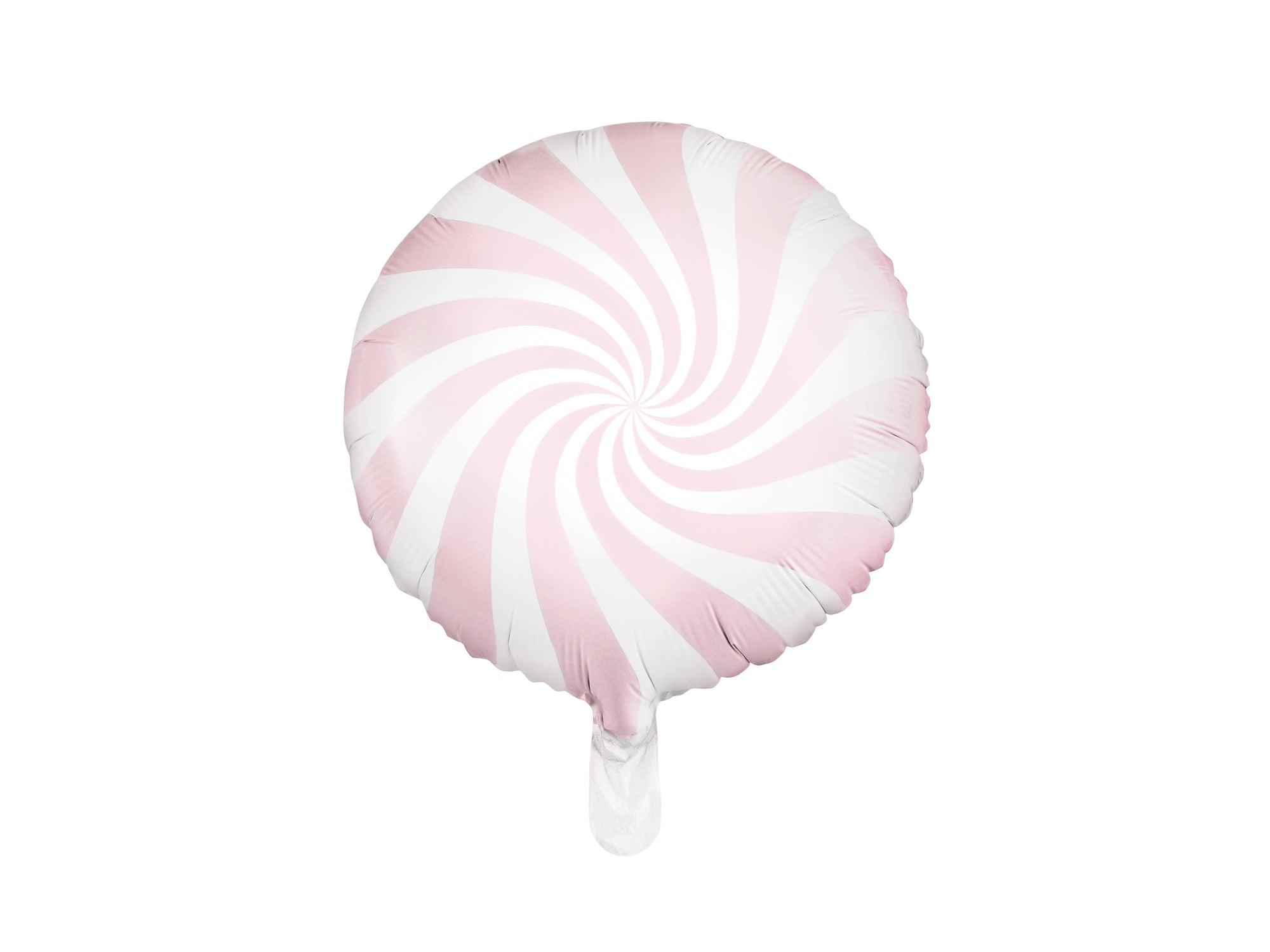 Light Pink Swirly Lollipop Foil Balloon