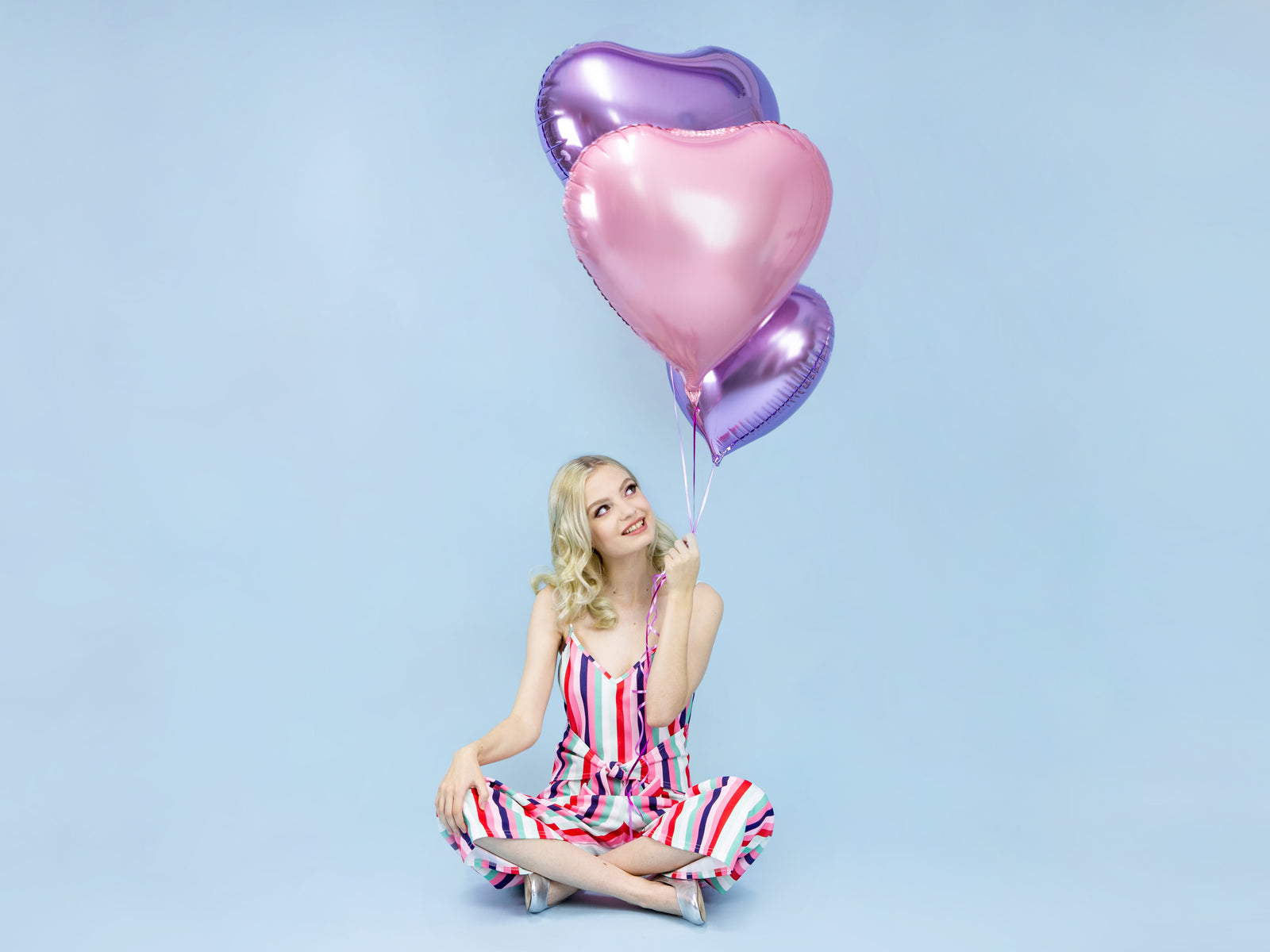 Light Pink Heart Balloon