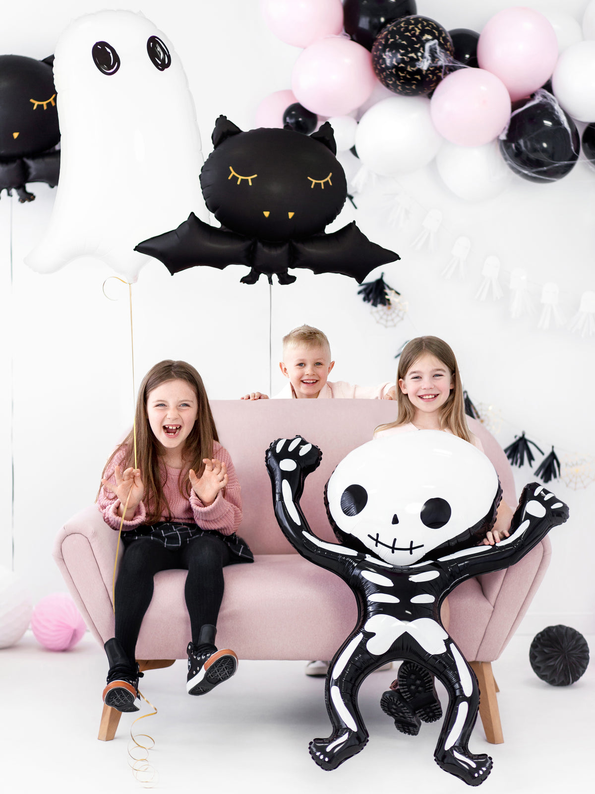 Black Halloween Bat Balloon 