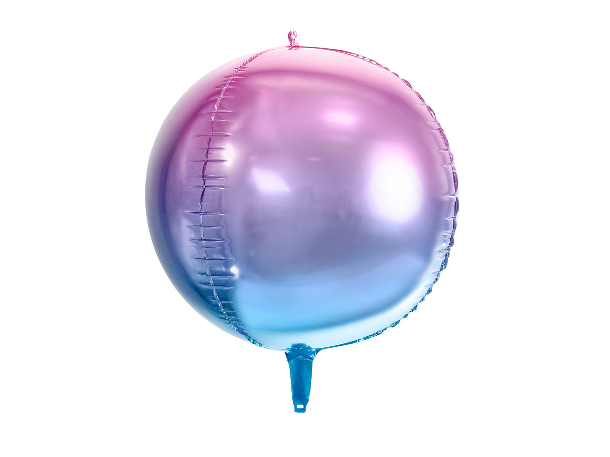 Violet &amp; Blue Ombre Orb Balloon