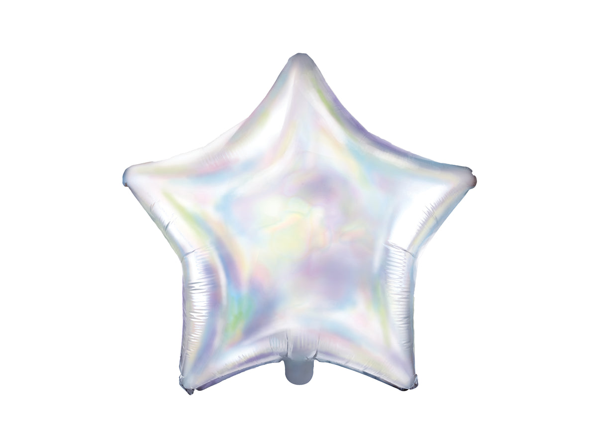Iridescent Star Foil Balloon