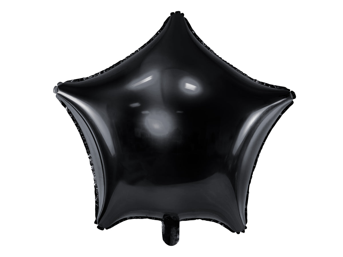Black Star Foil Balloon 