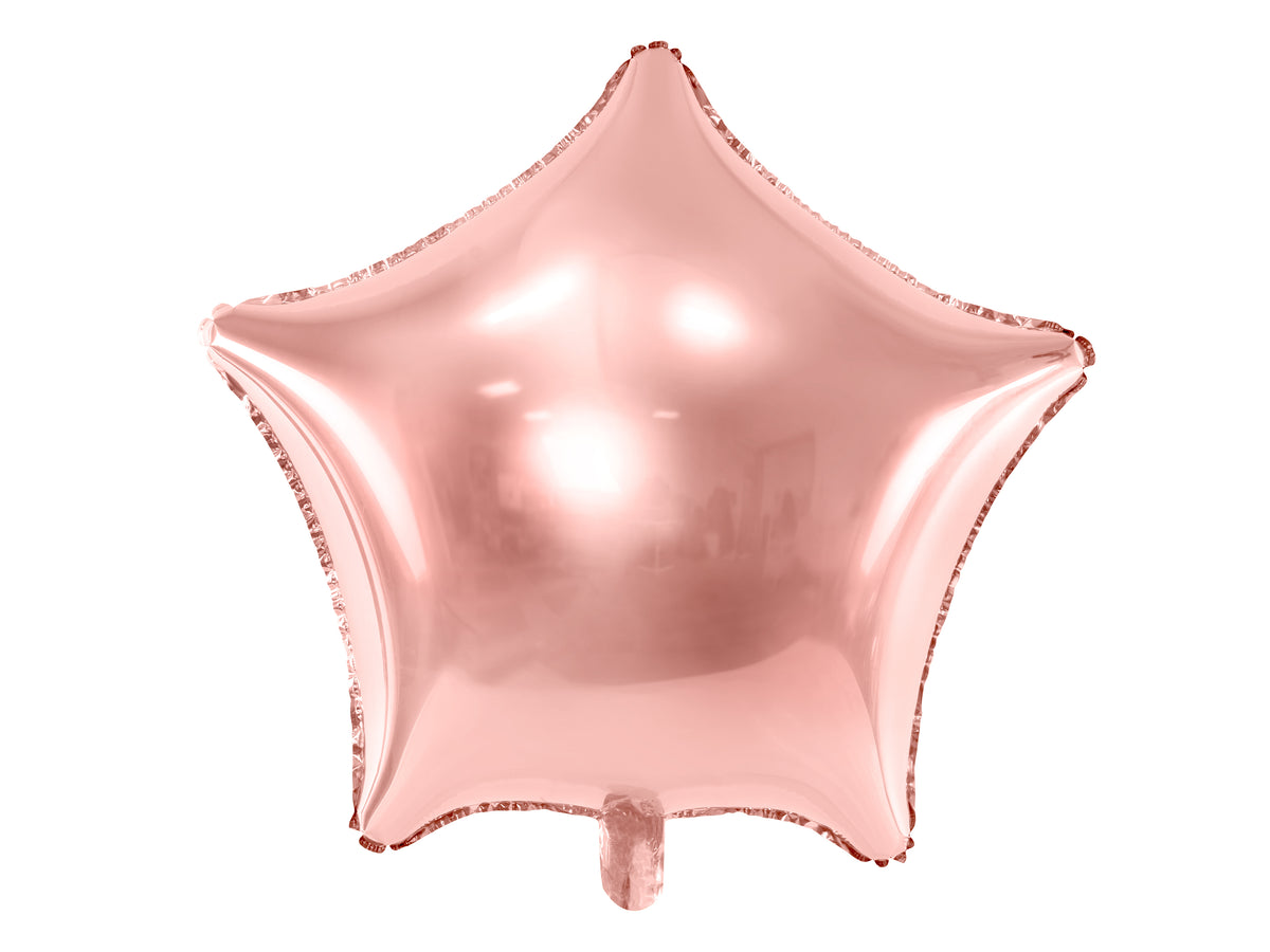 Rose Gold Star Foil Balloon