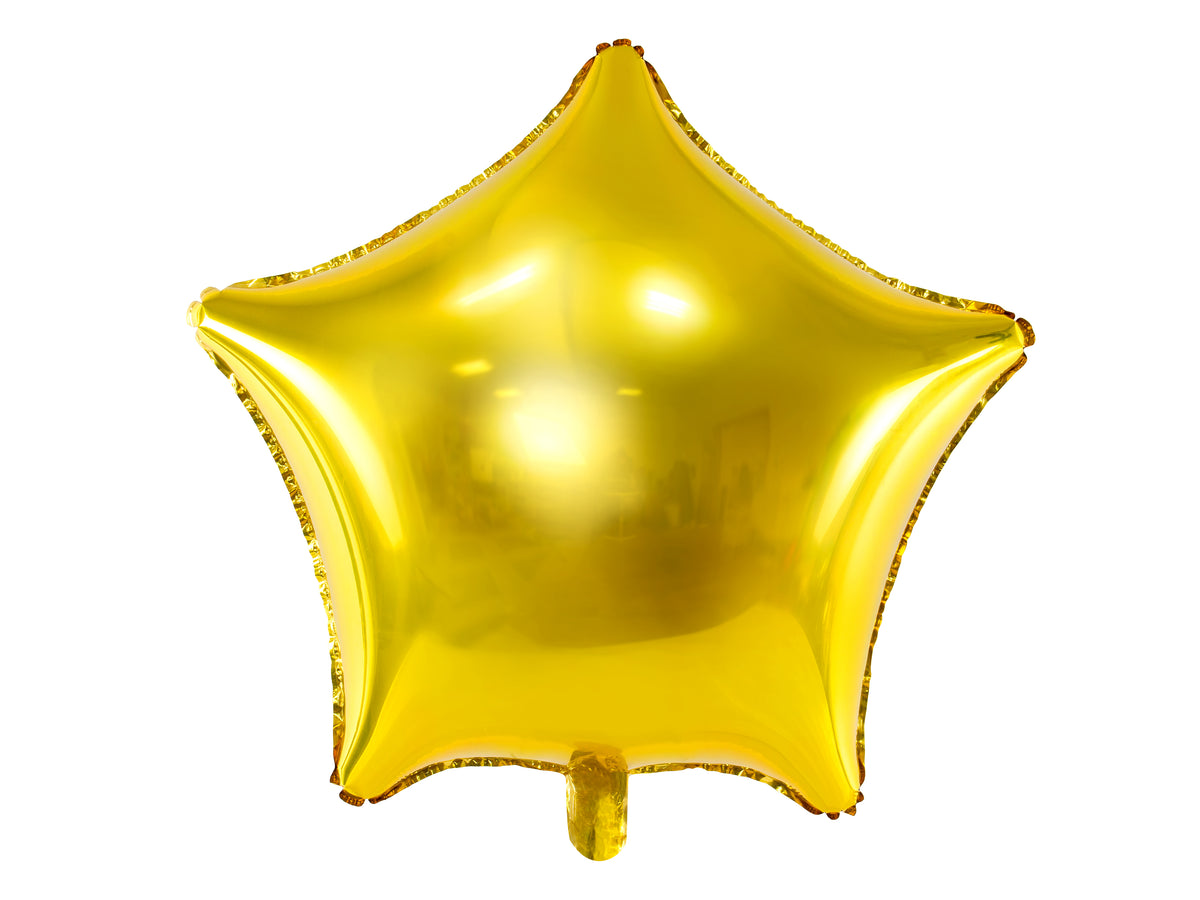 Metallic Gold Star Balloon