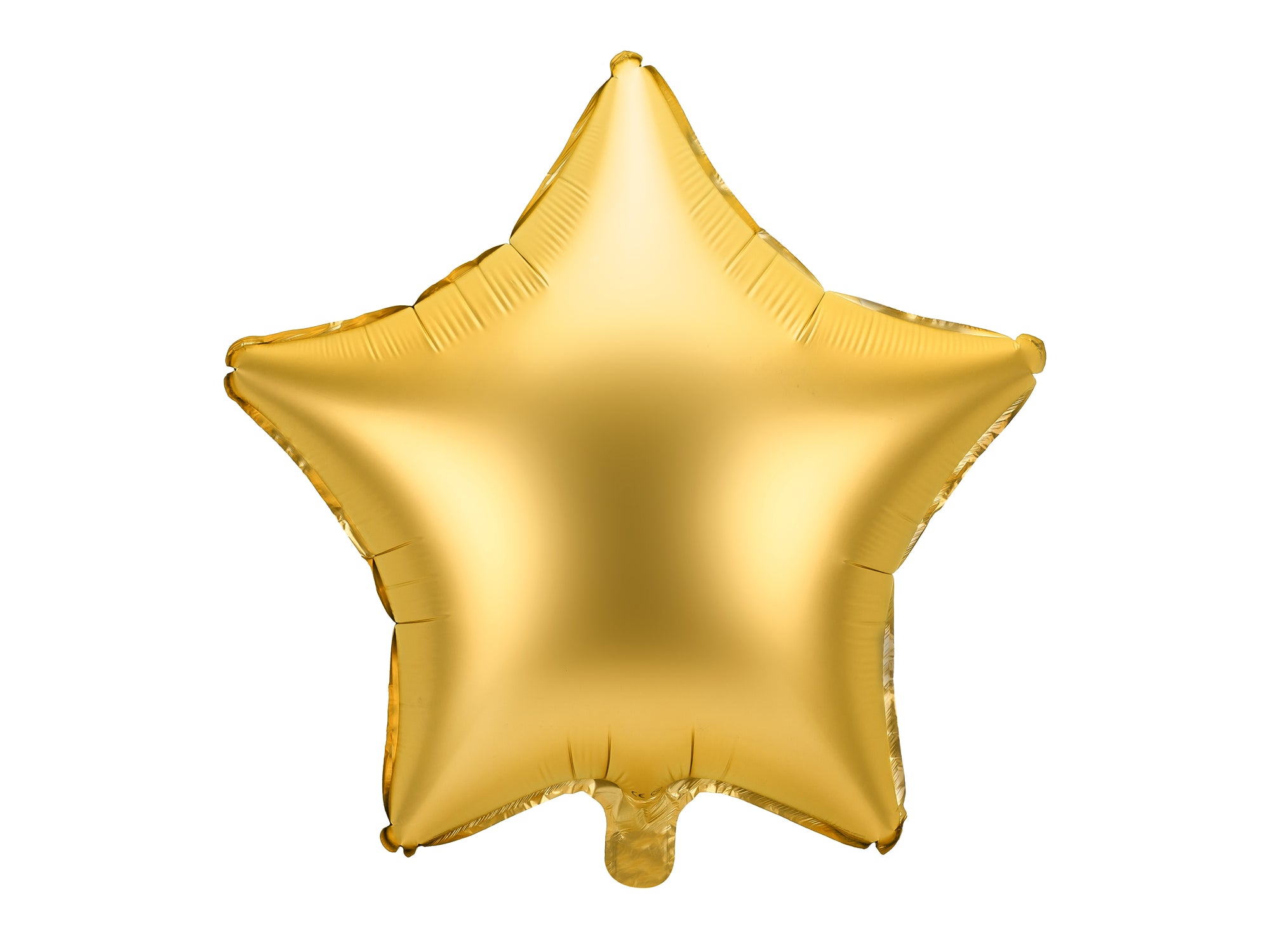 Matte Gold Star Balloon