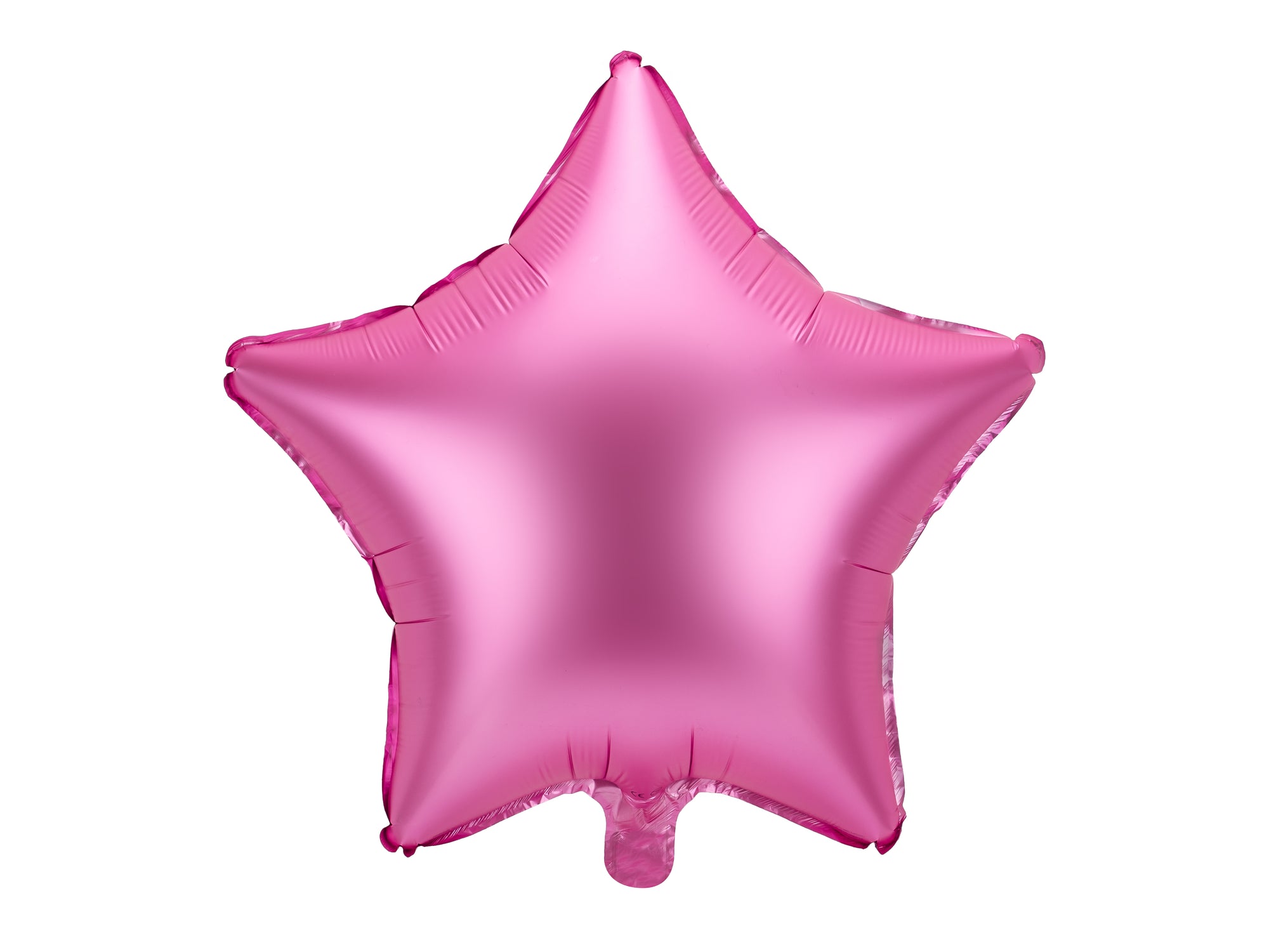 Bright Pink Star Foil Balloon 