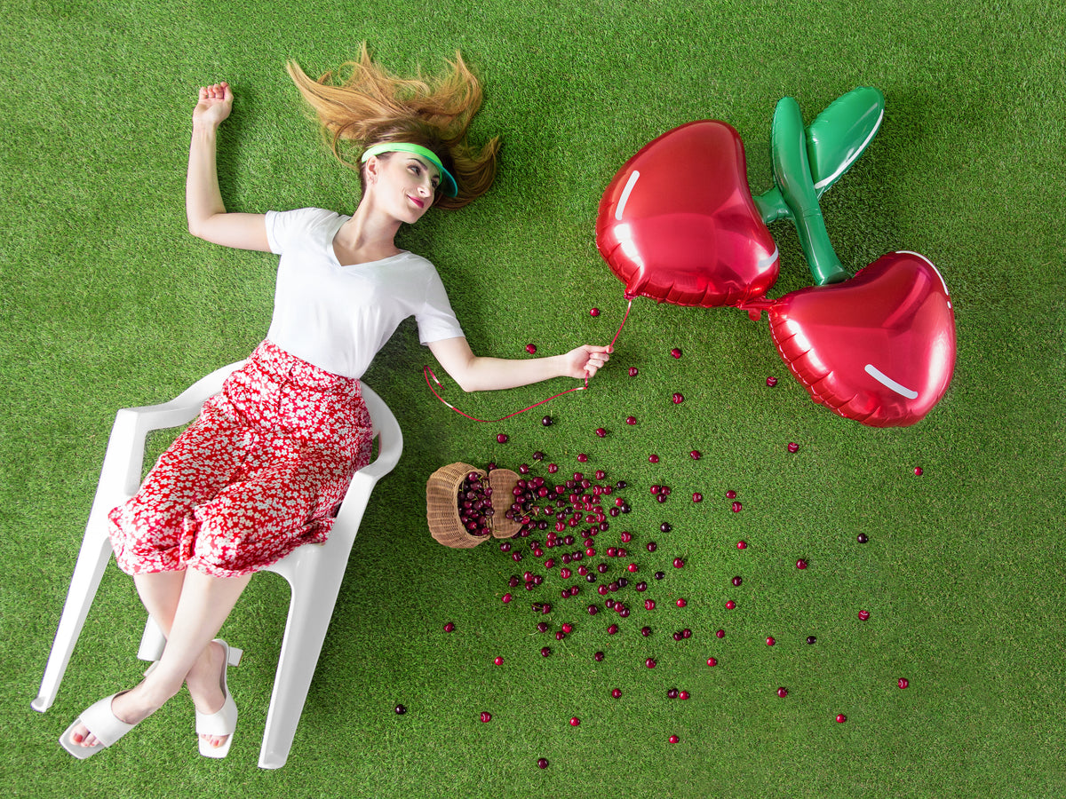 Cherry Foil Balloon 