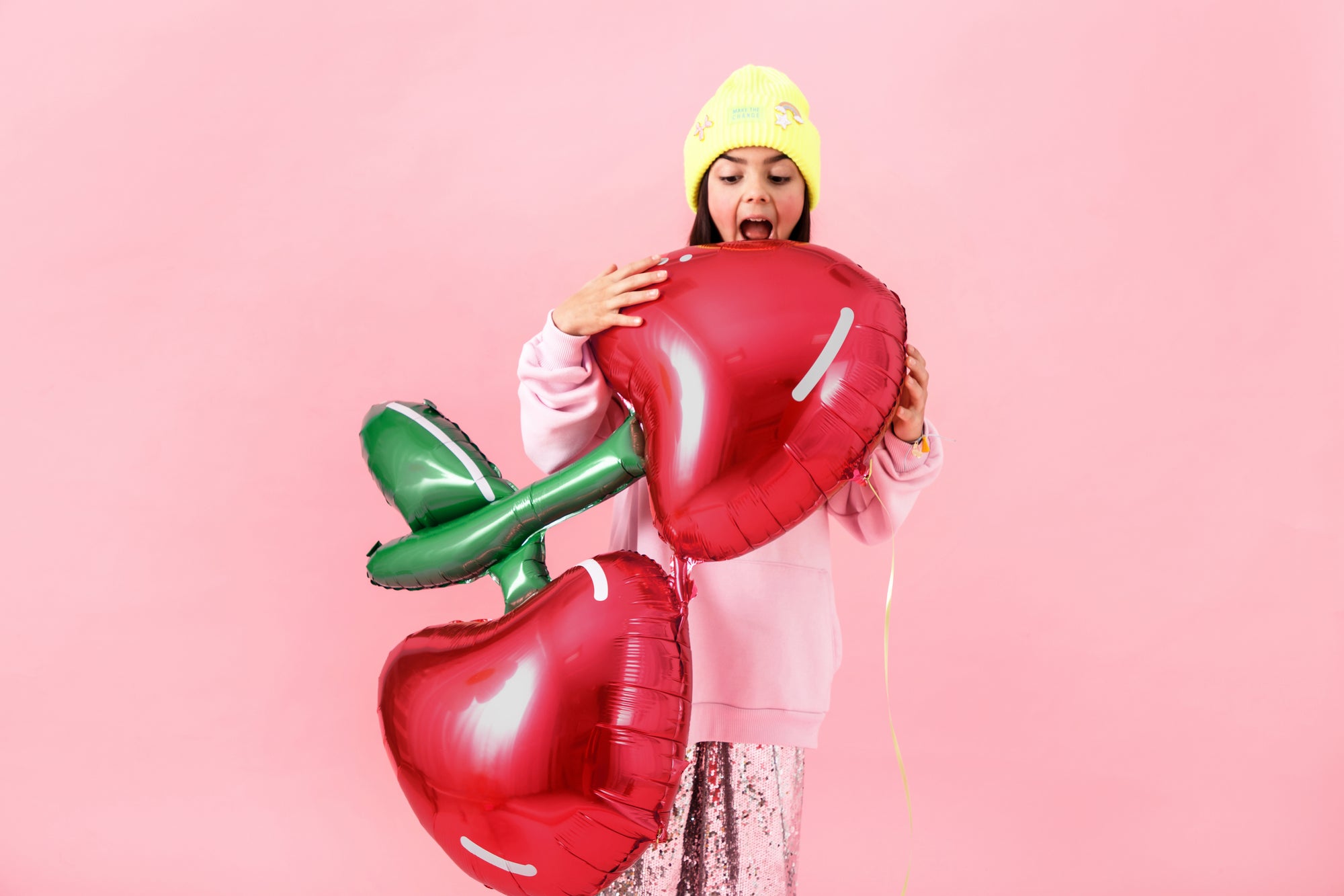Cherry Foil Balloon 