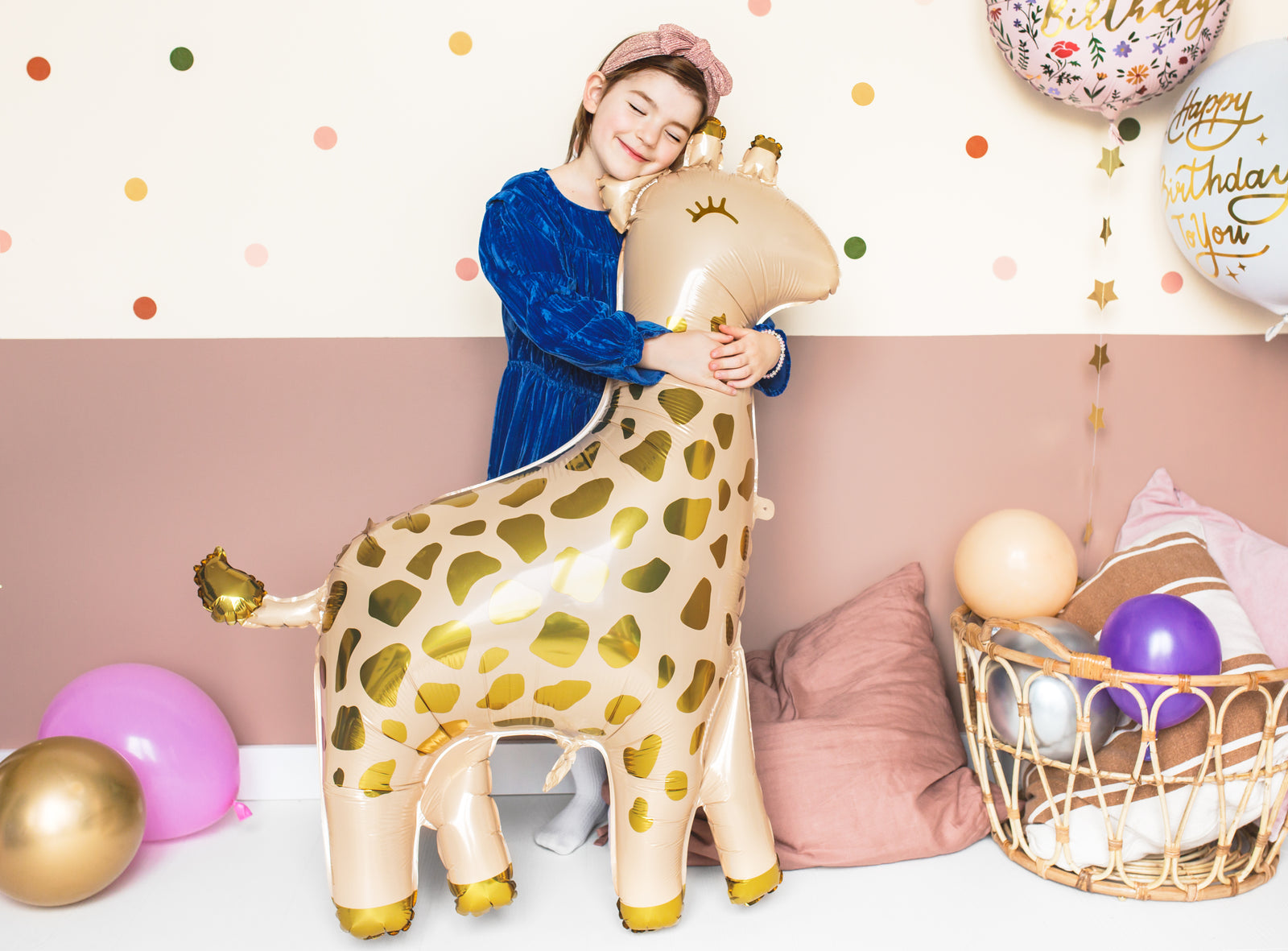 Cute Giraffe Foil Balloon