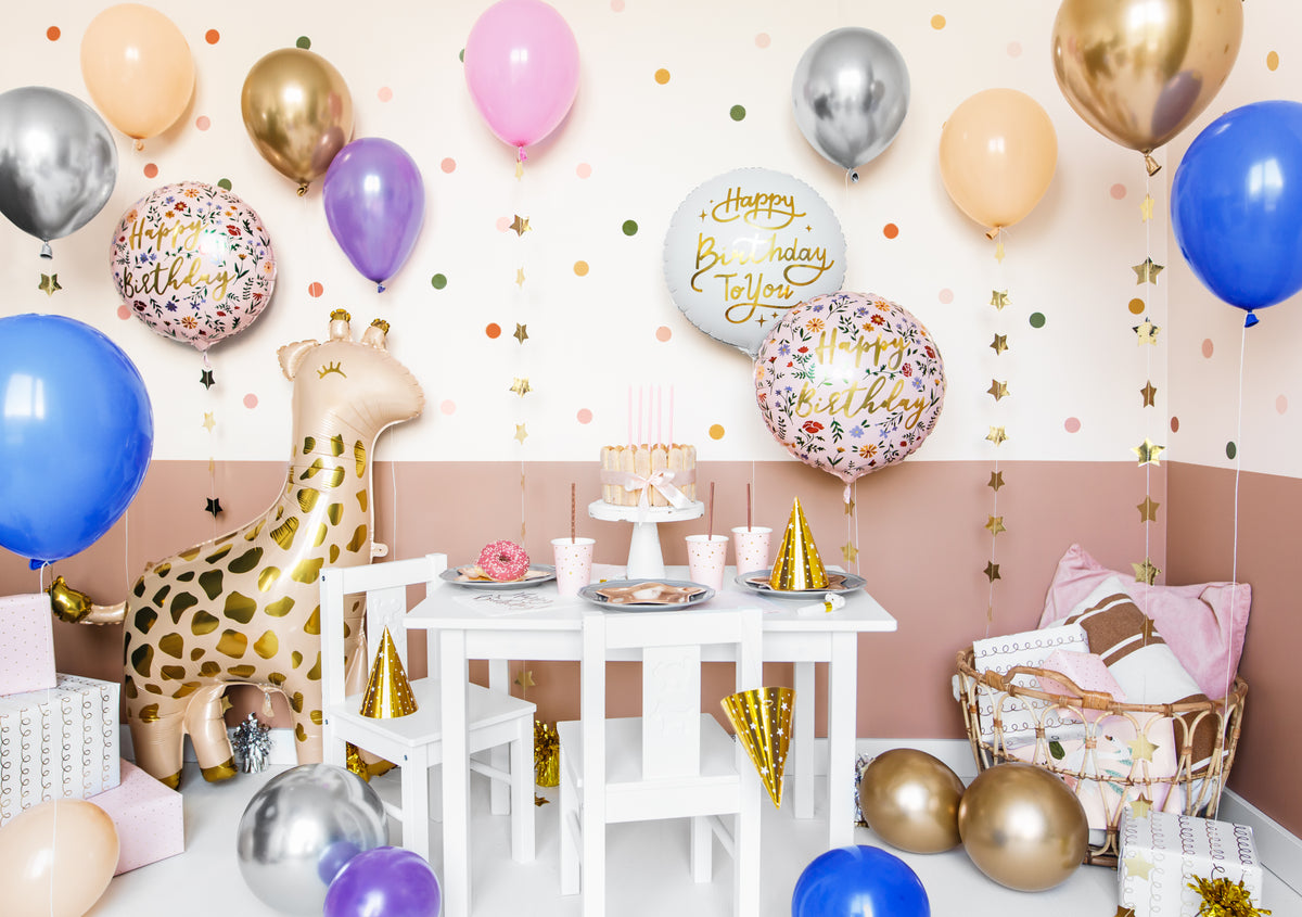 Cute Giraffe Foil Balloon