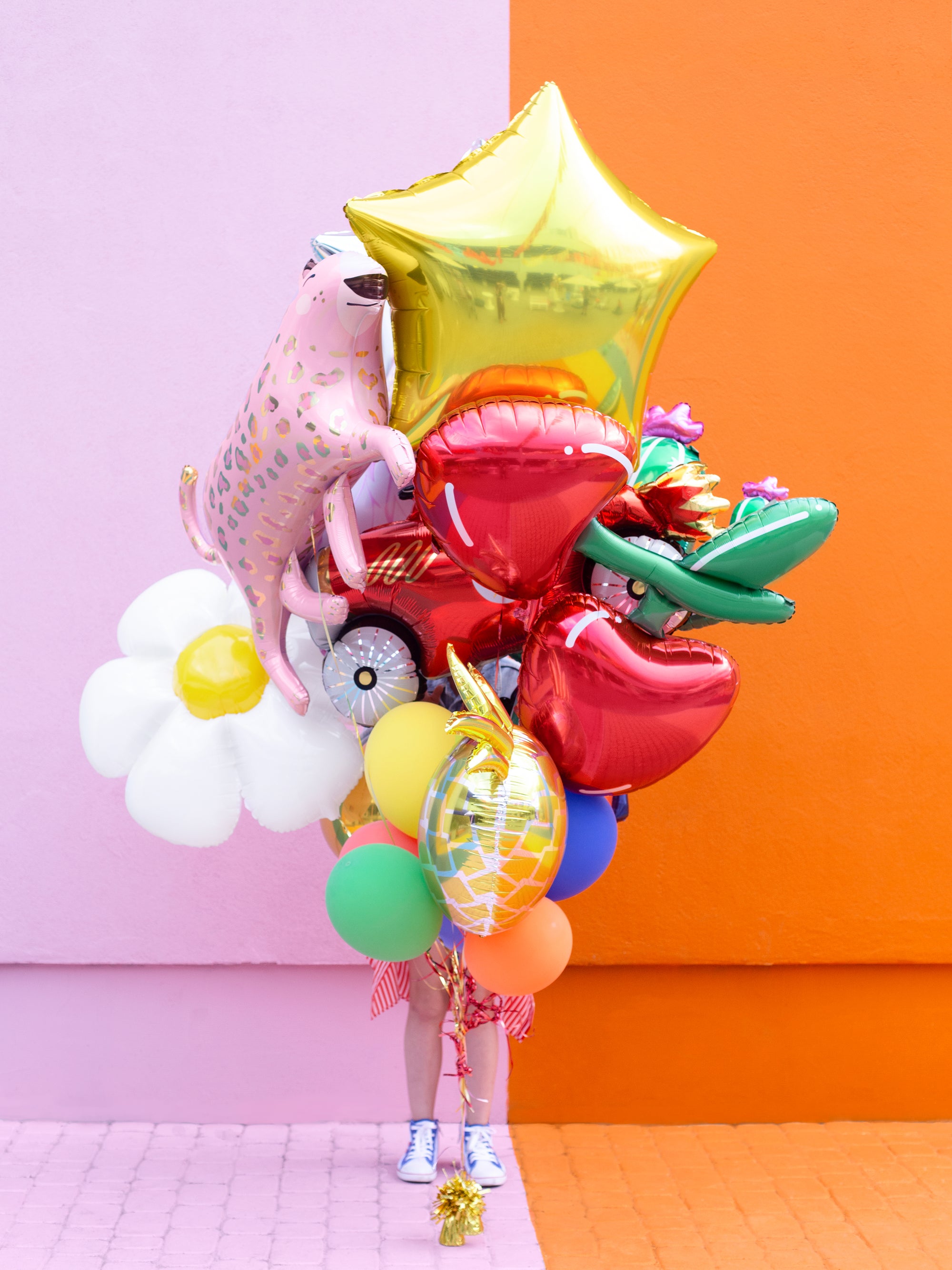 Large Gold Star Foil Balloon