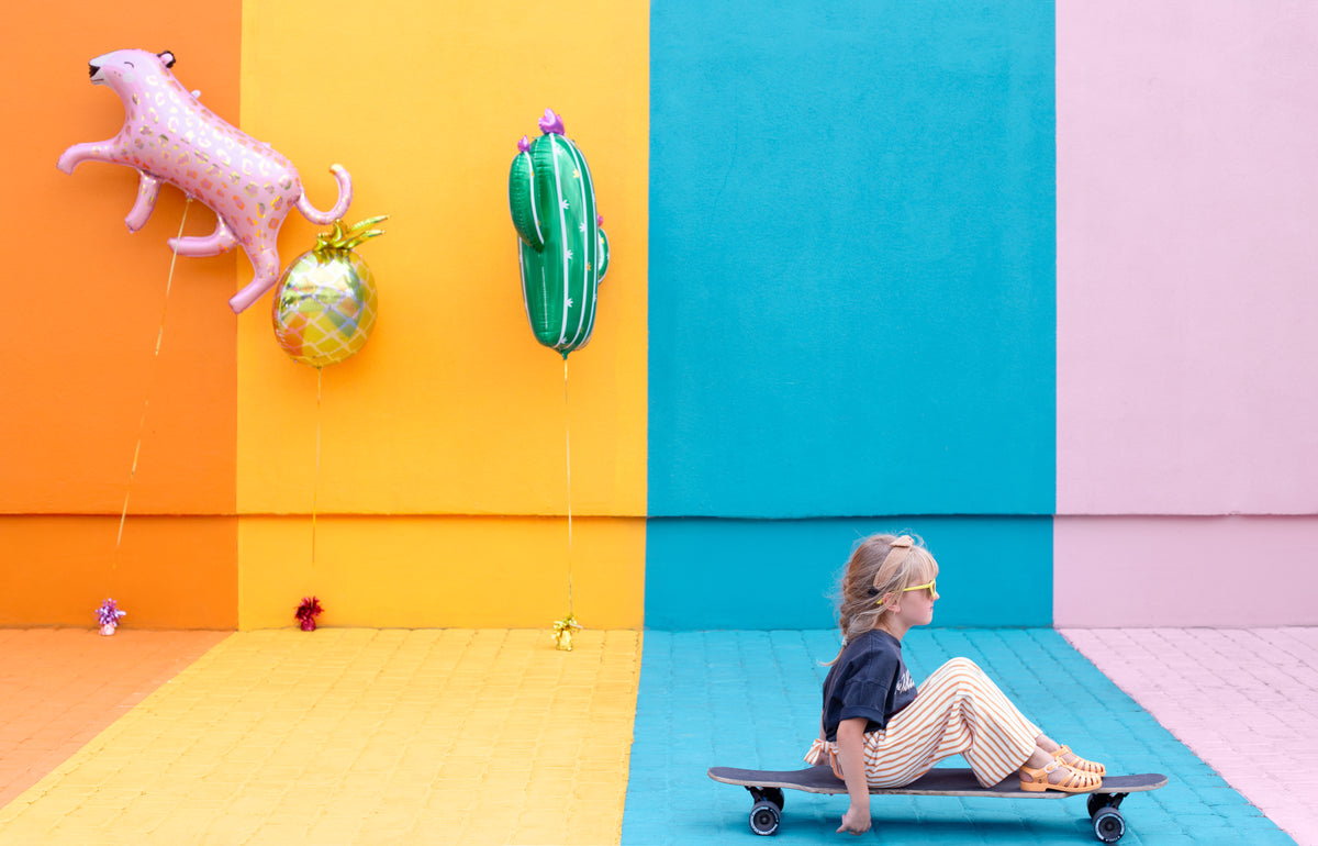 Pink Leopard Foil Balloon