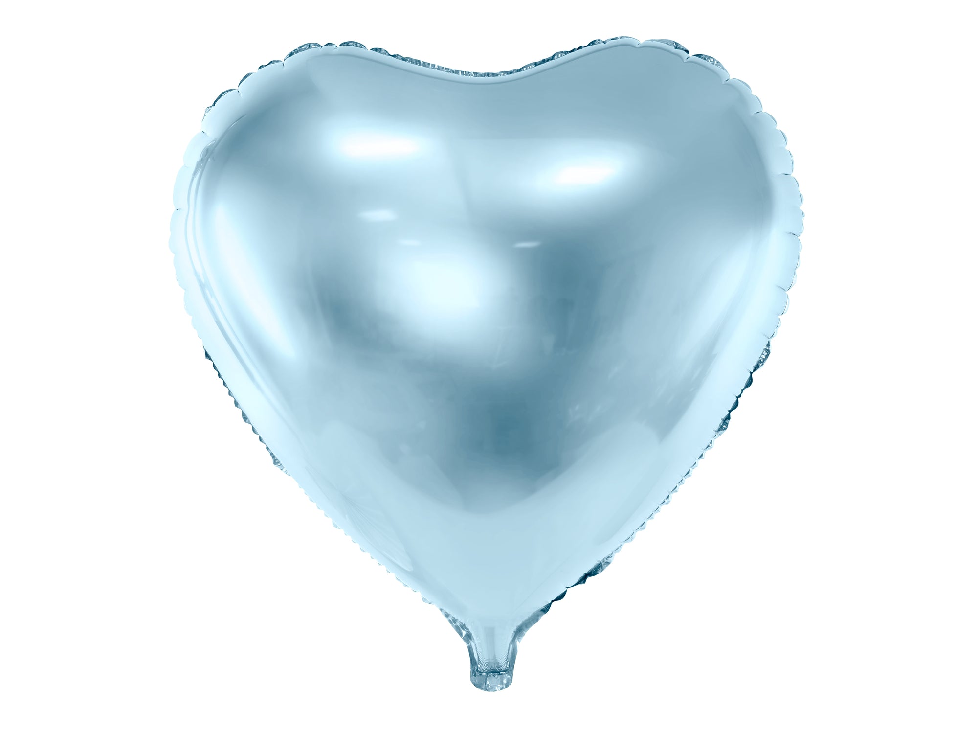 Sky Blue Heart Foil Balloon