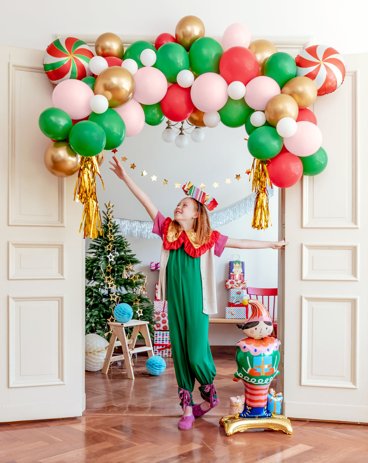Festive Candies Balloon Garland Kit