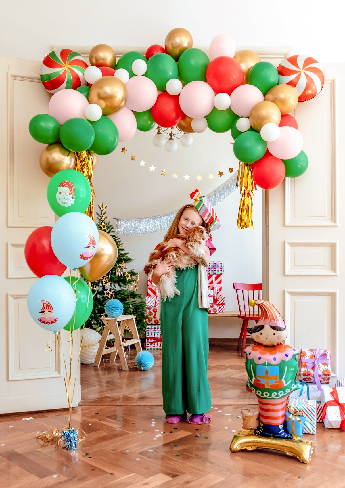 Festive Candies Balloon Garland Kit