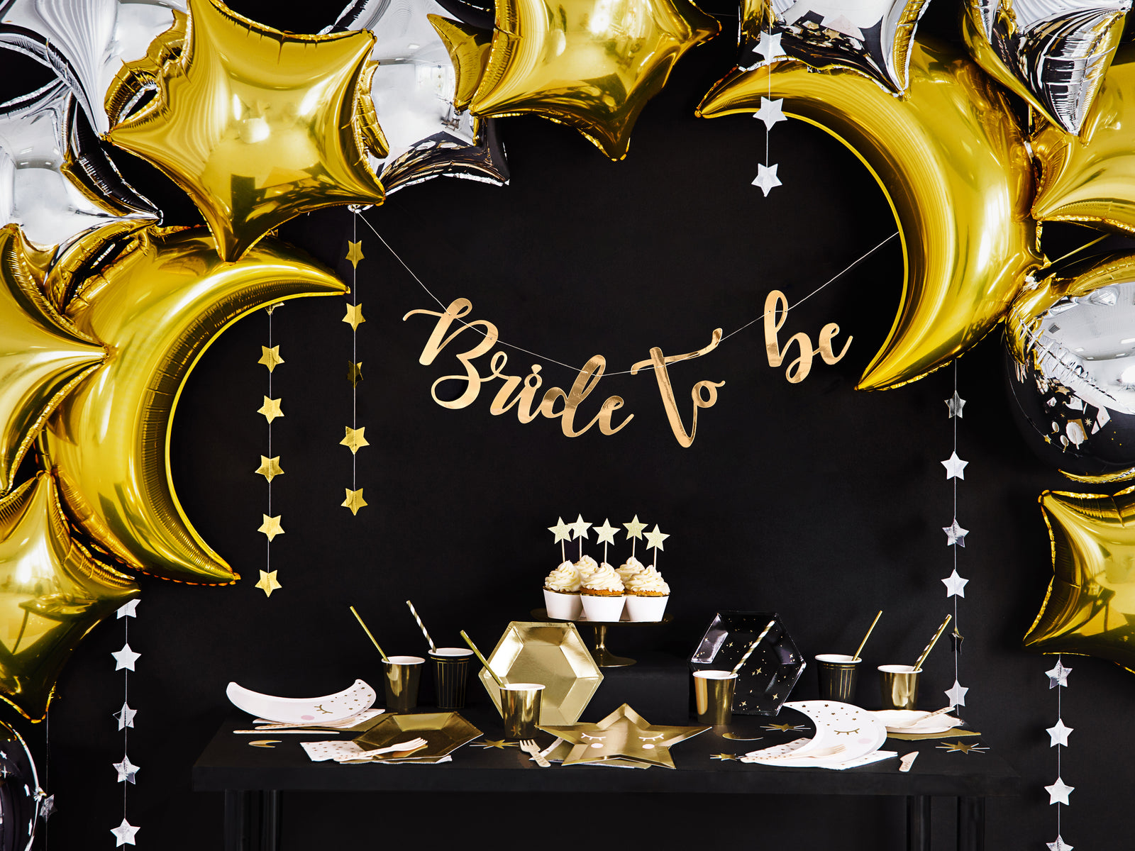 Silver Star Garland