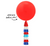 Giant Balloon with Tassels - Red, White & Blue