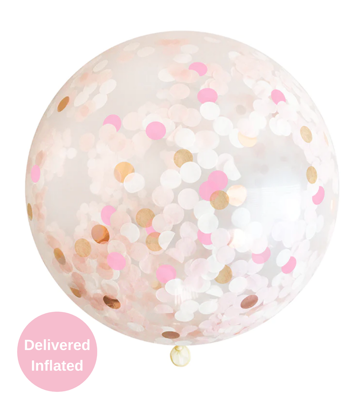 Rose Pink Giant Confetti Balloon 36&quot;
