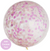 Classic Pink Giant Confetti Balloon 36"
