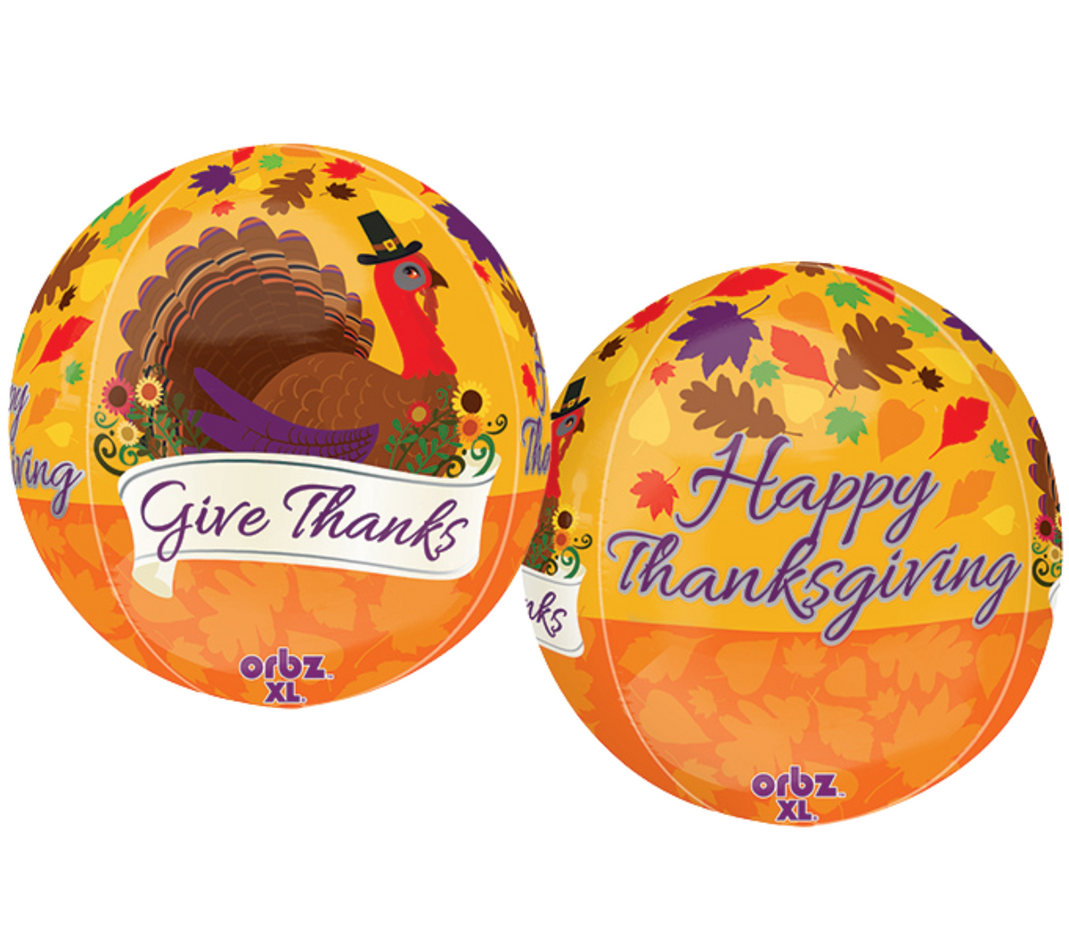 Give Thanks Orbz Balloon