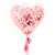 Giant Heart Shaped Confetti Balloons