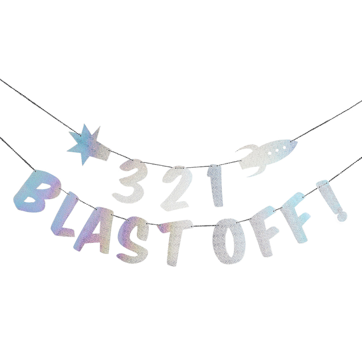 Blast Off 3 2 1 Banner