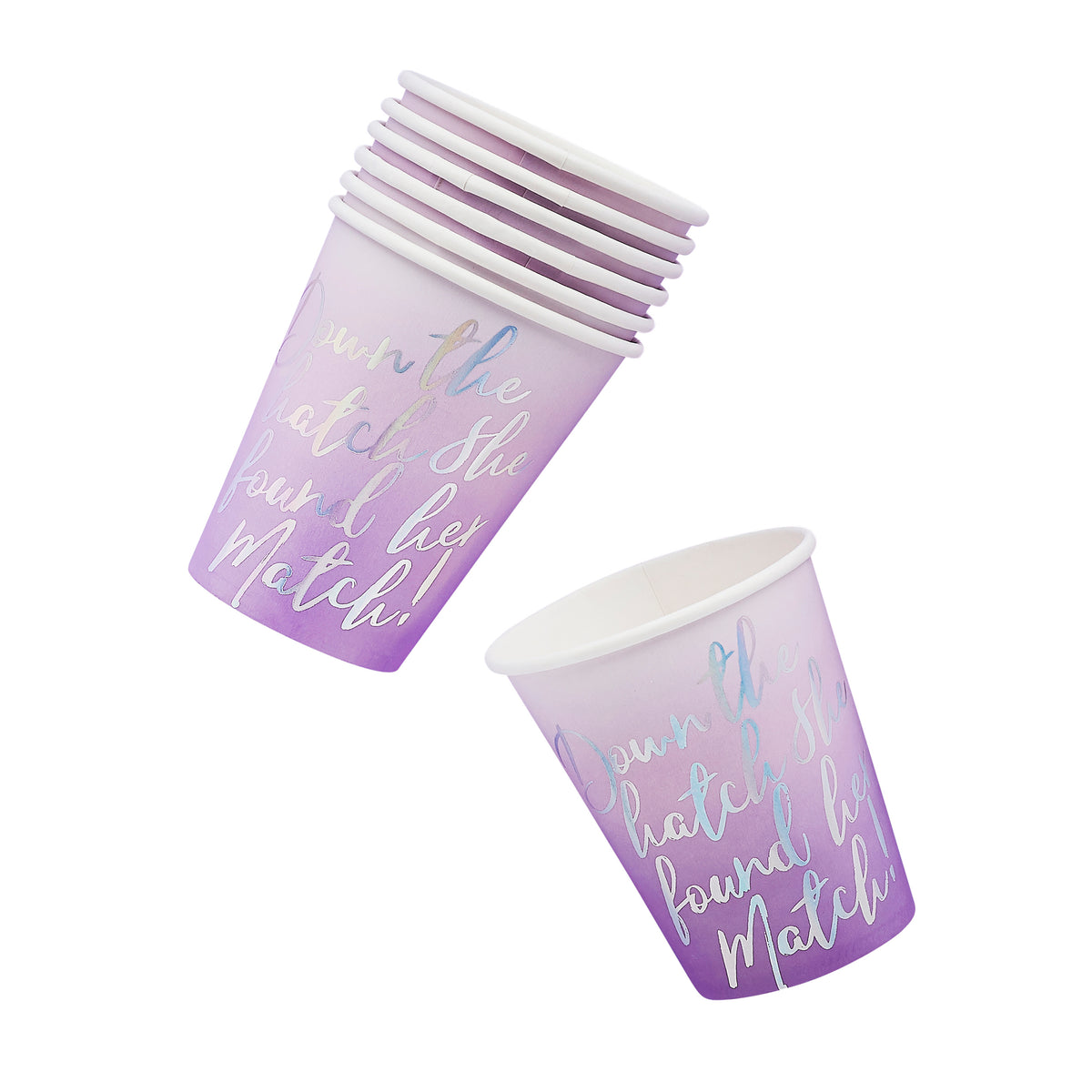 Found Her Match Paper Cups