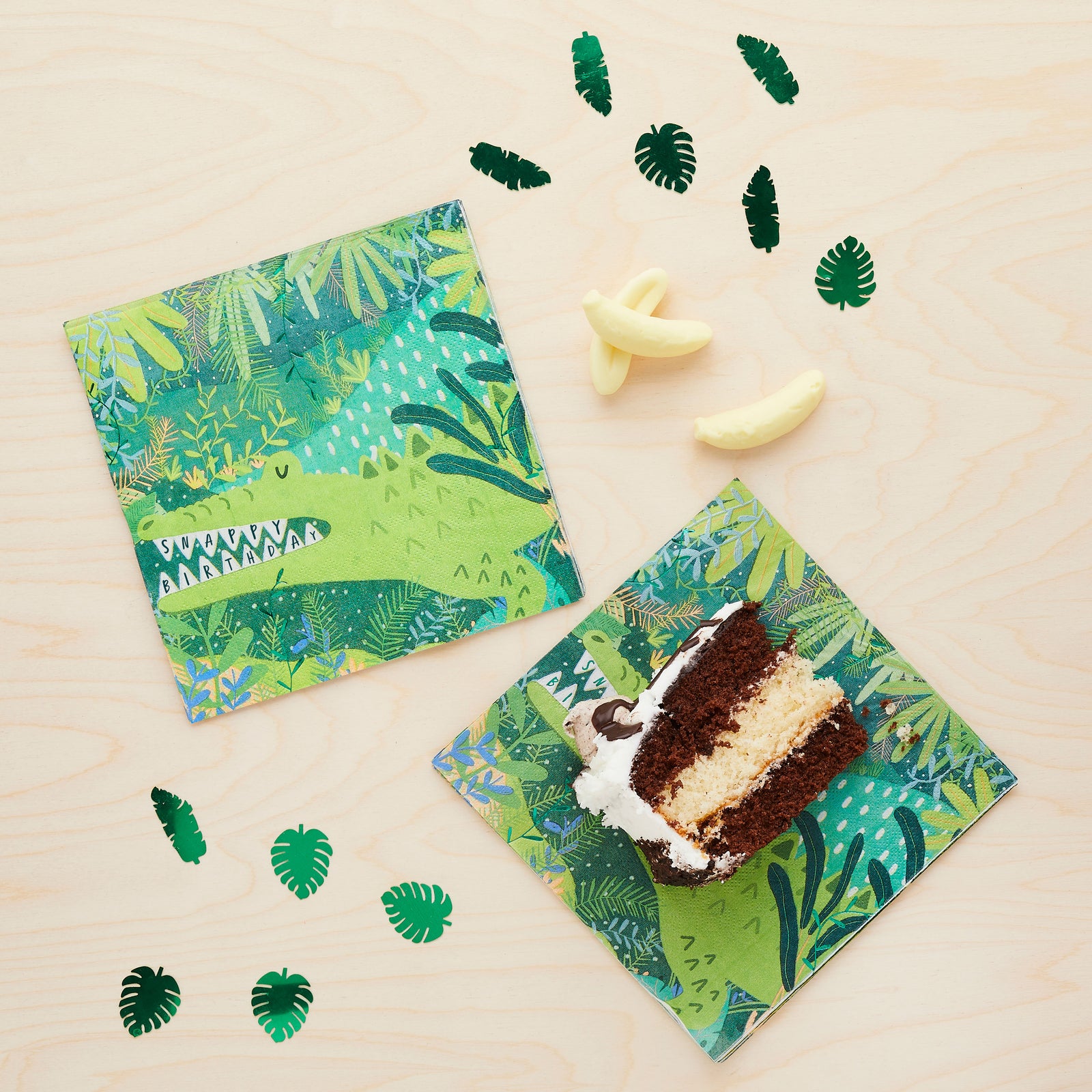 Snappy Birthday Party Napkins