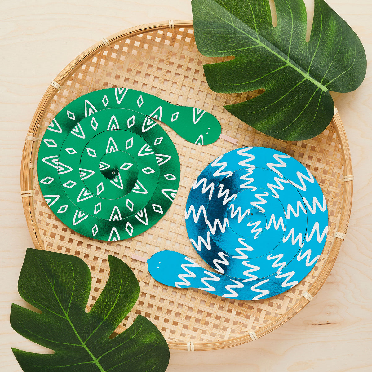 Snappy Swirly Snake Decorations