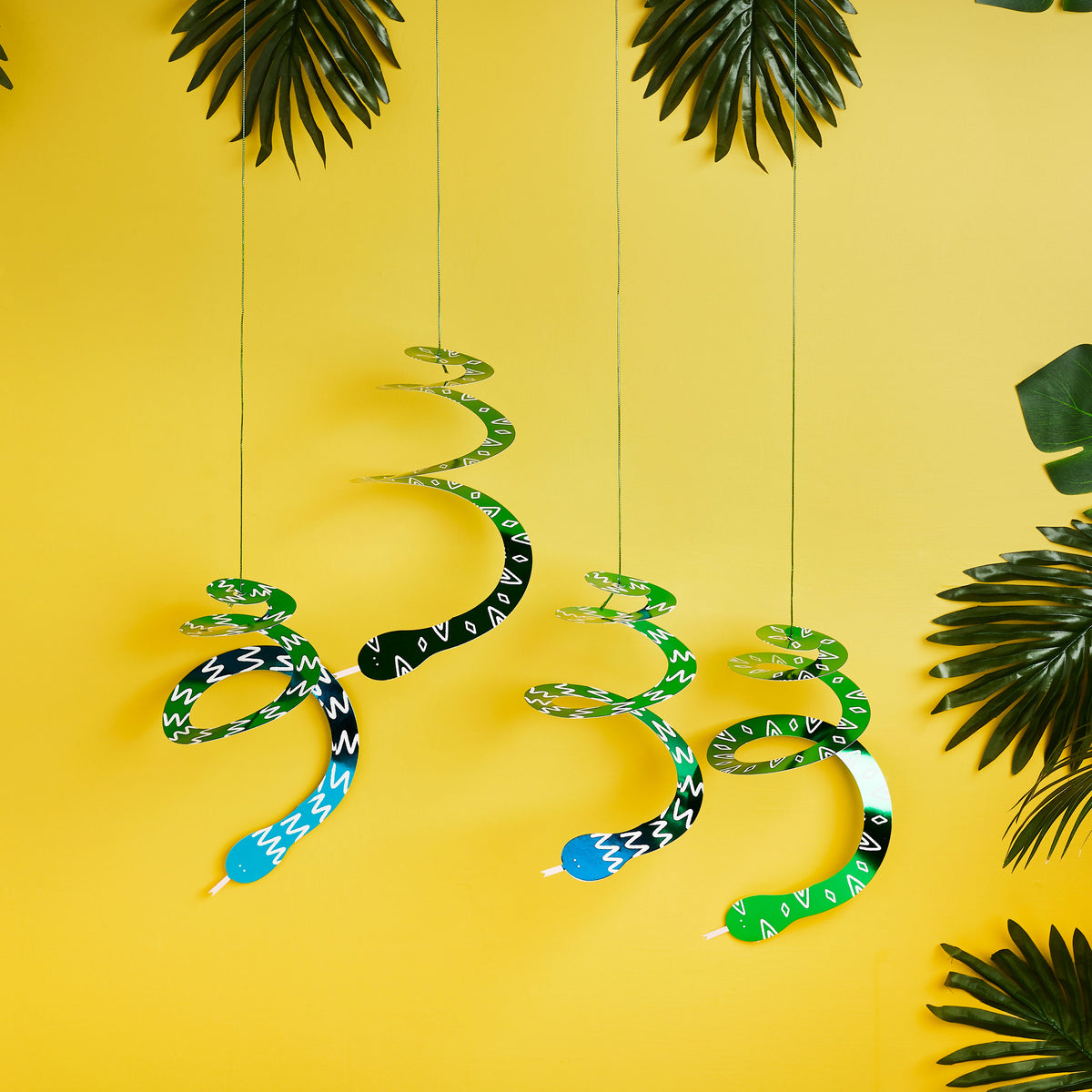 Snappy Swirly Snake Decorations