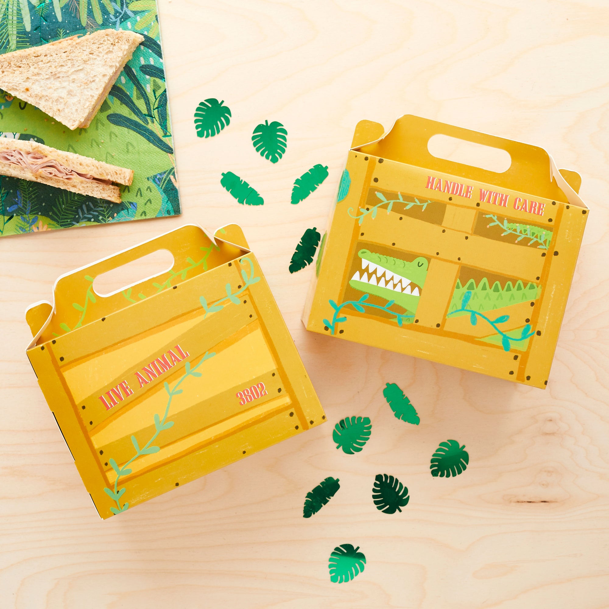 Jungle Crate Lunch boxes