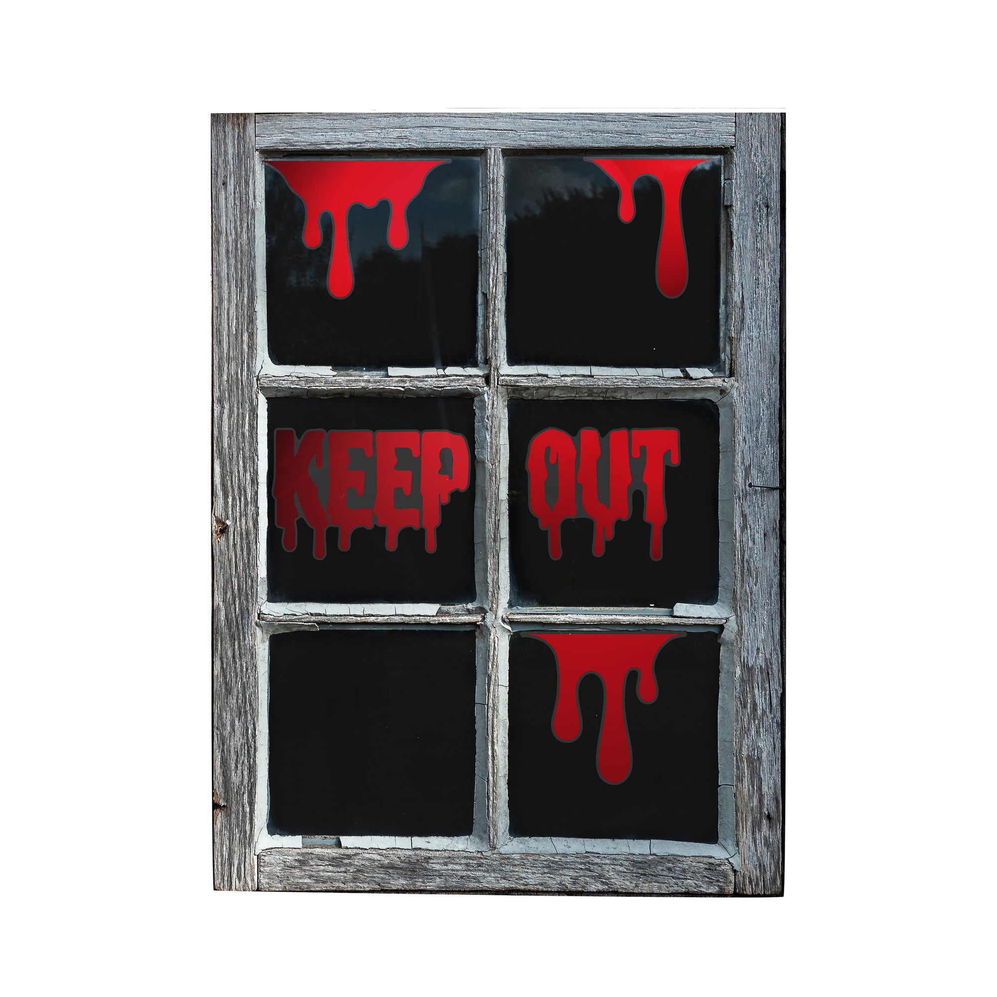 Keep Out Window Clings