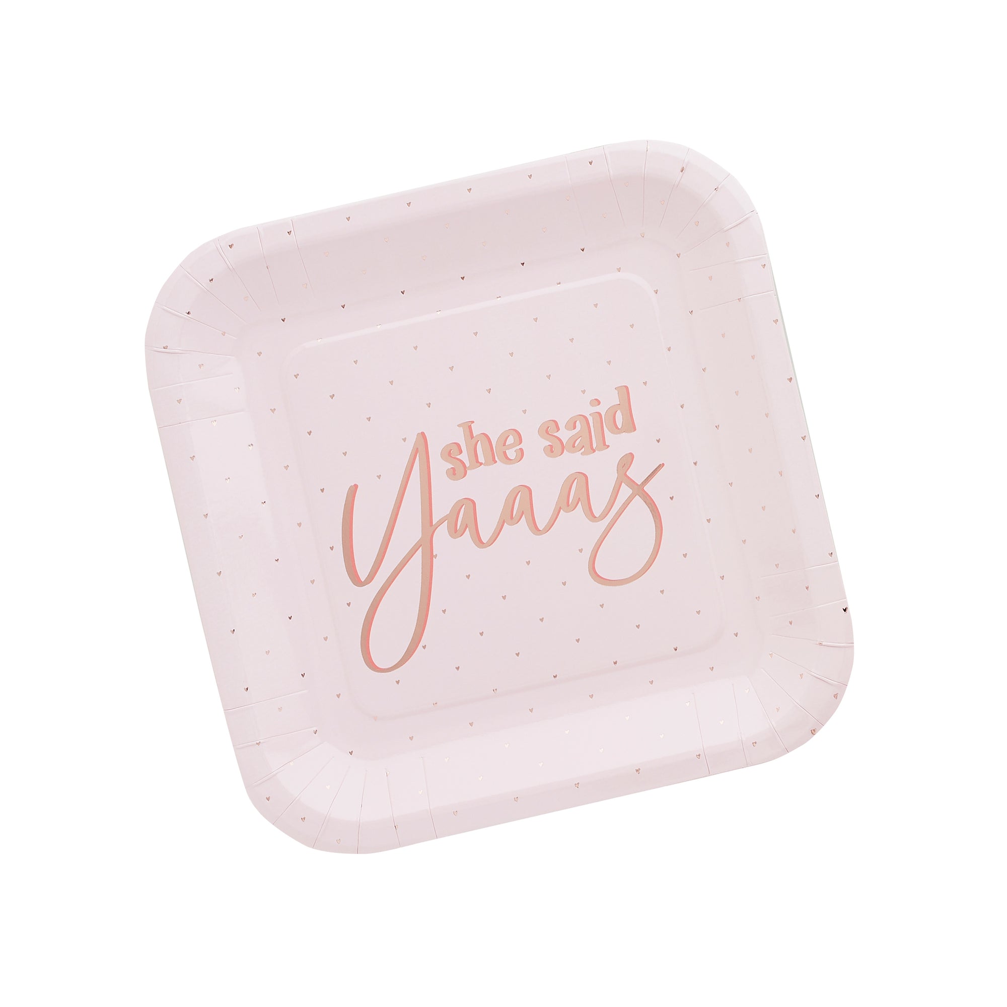 She Said Yaaas Party Plates