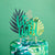 Let's Go Wild Tropical Cake Topper Set