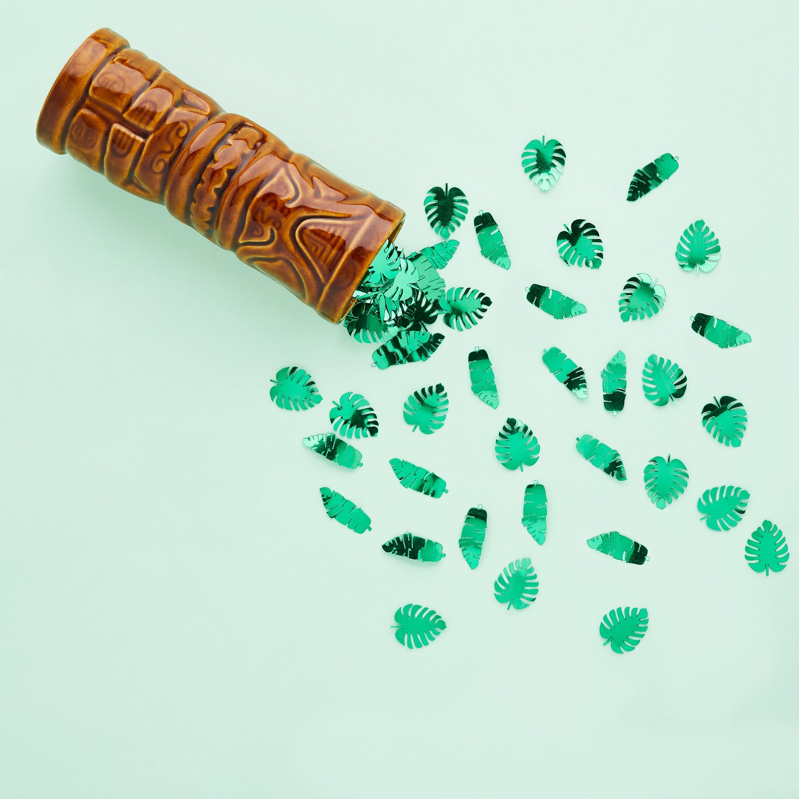 Tropical Leaf Confetti