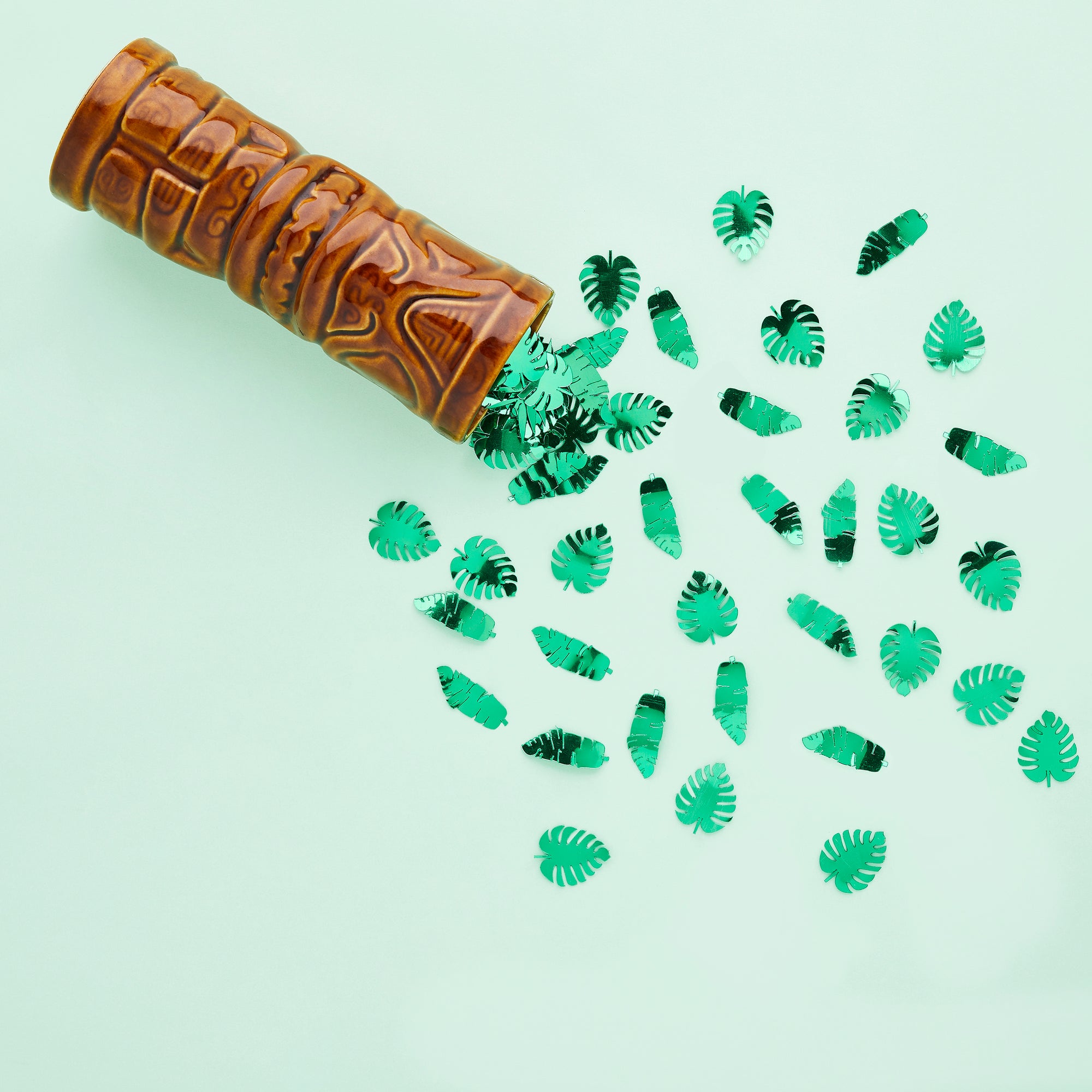 Tropical Leaf Confetti