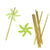 Palm Leaf Paper Straws