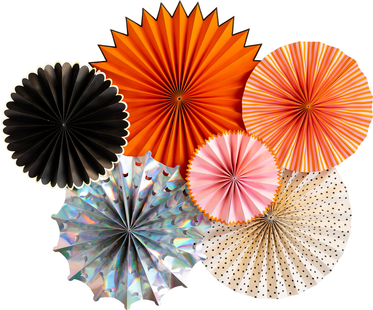 HAPPY HAUNTING PARTY FANS 