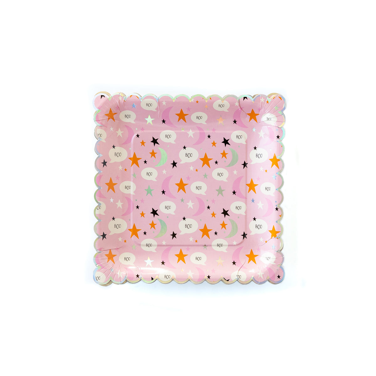 Happy Haunting Scalloped Plate