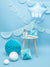 Sky Blue Fringed Party Horns