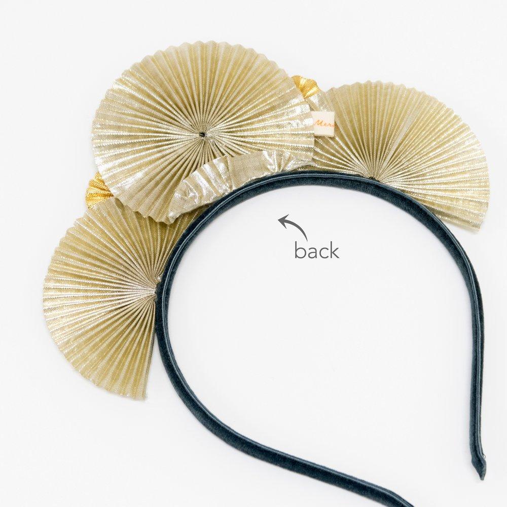 Metallic Fan Headband