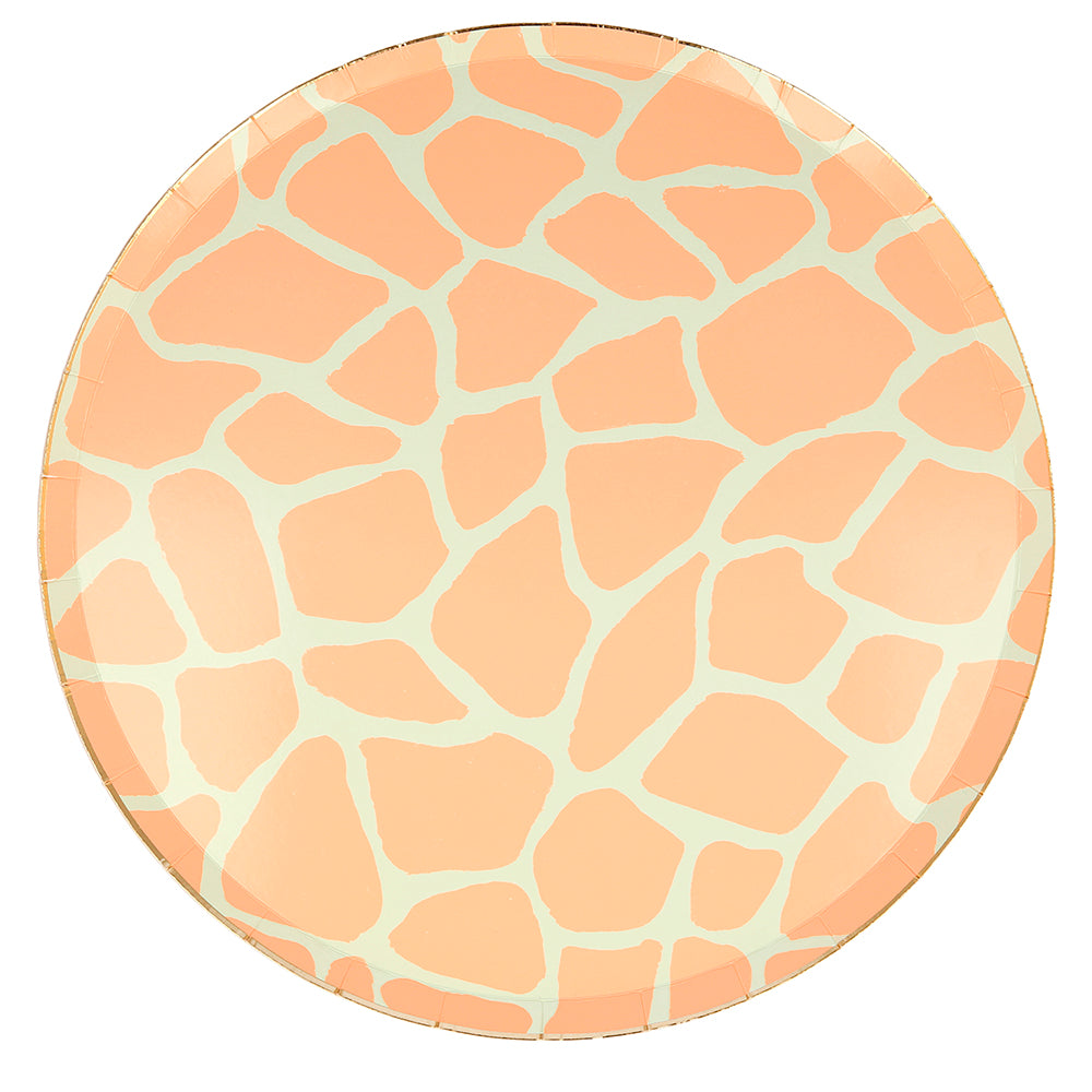 Safari Animal Print Dinner Plates 