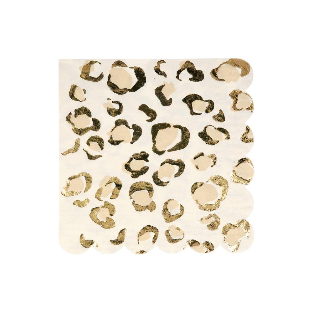 Safari Animal Print Large Napkins by Meri Meri