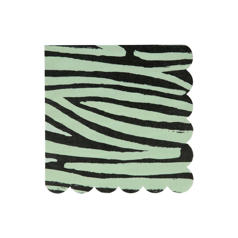 Safari Animal Print Large Napkins by Meri Meri