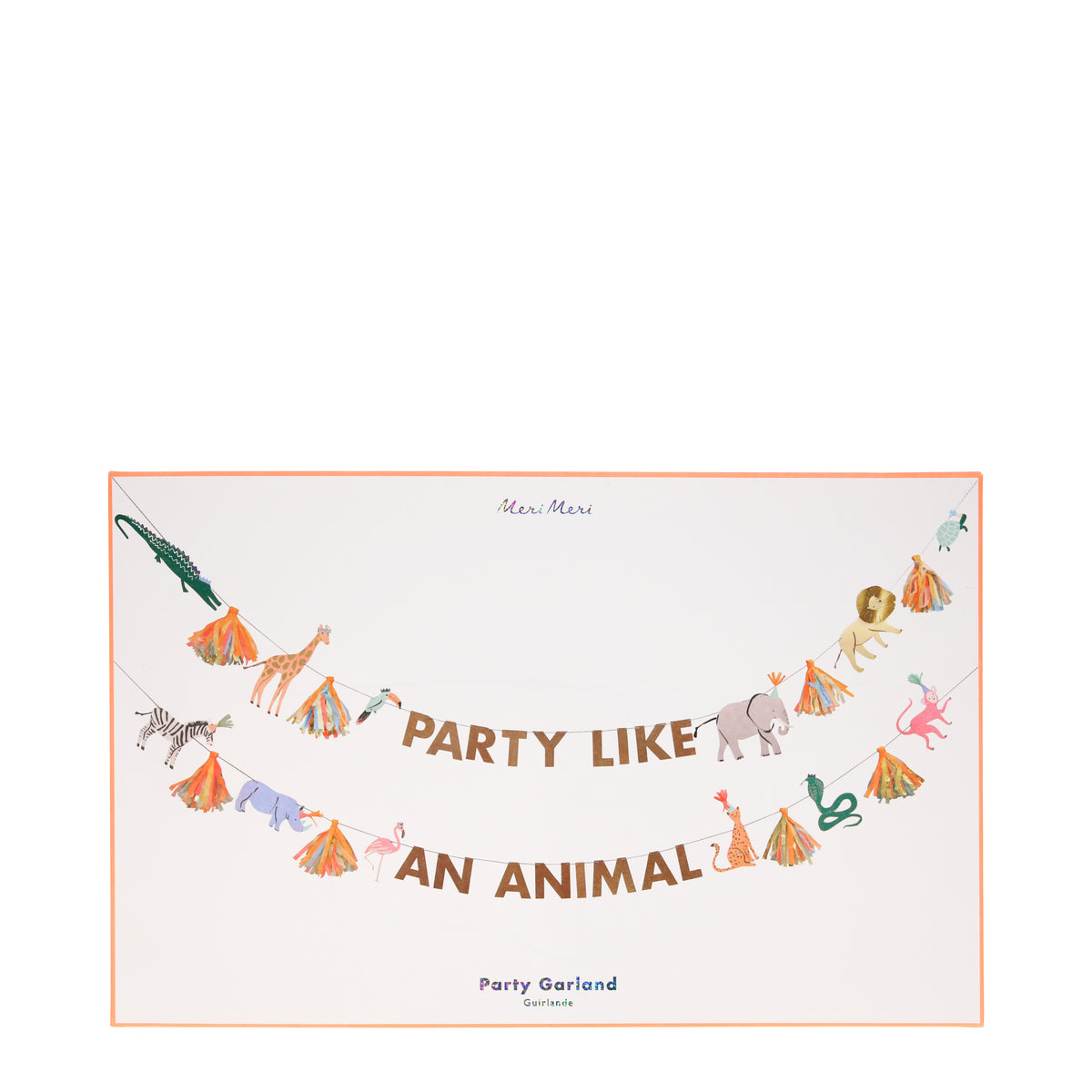 Safari Animals Large Garland